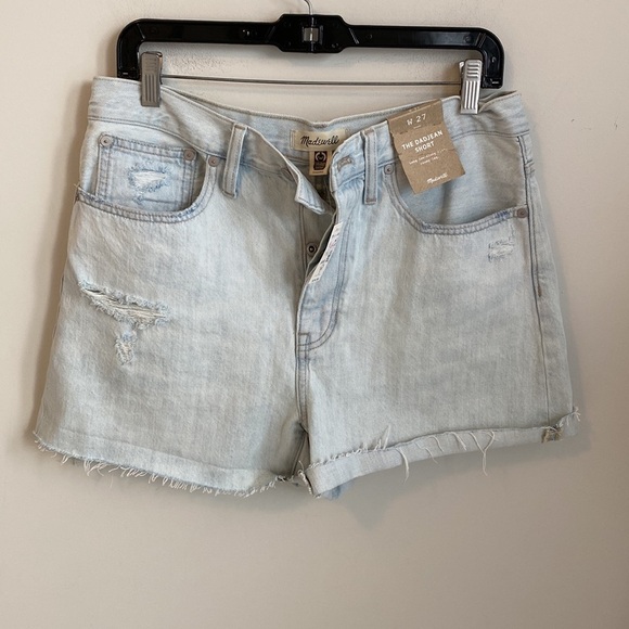 Madewell The Dadjean Denim Shorts - Picture 2 of 8